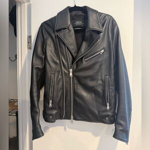 Replay Women’s Leather Biker Jacket